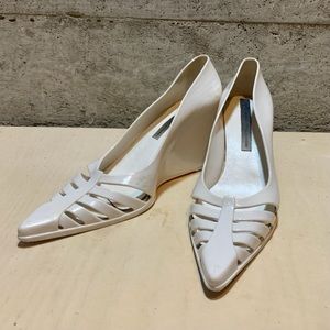 White Jelly 3” Heels